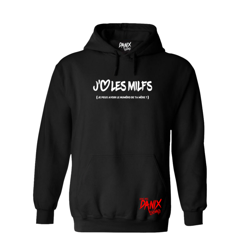 Sweat à capuche Jaime Les Milfs ... [DANIX CENSORED]